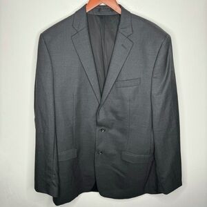 Ralph Lauren 100% Wool Gray Blazer Size 46R